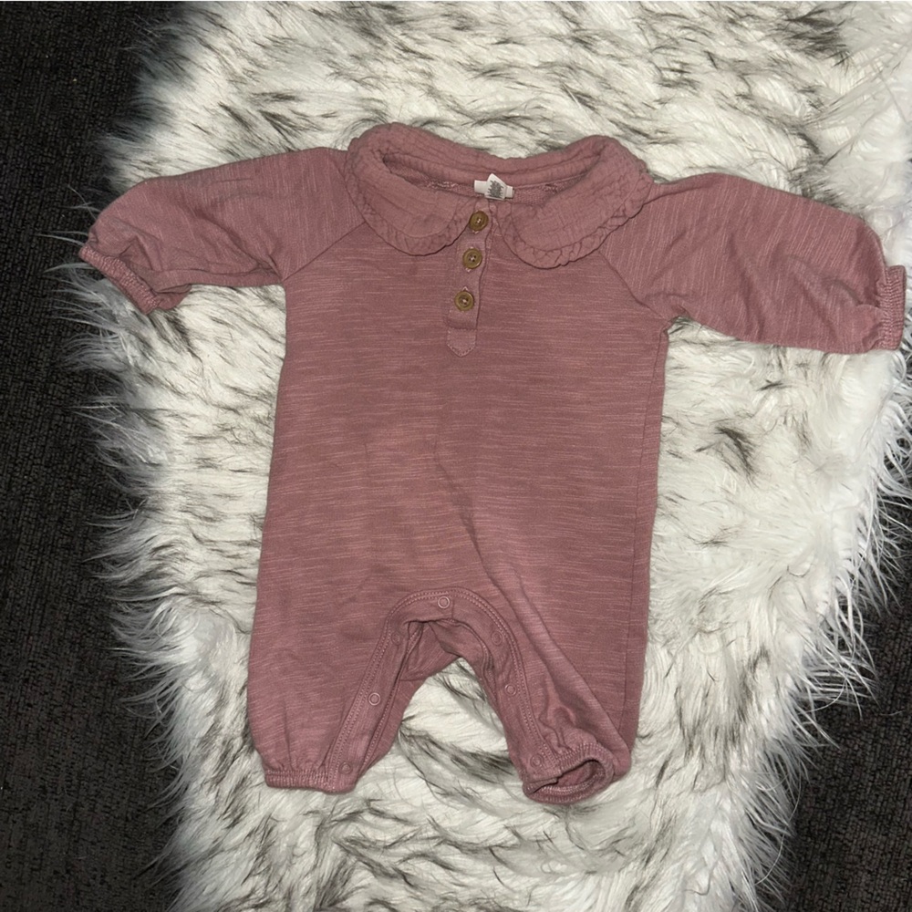 Kids One Piece in Dusty Pink